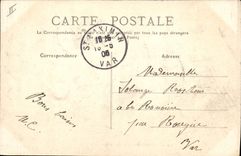 VINTAGE POSTCARD Thiers School Tours