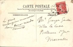 VINTAGE POSTCARD Vichy the Source Of the Large Grid