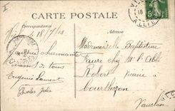 VINTAGE POSTCARD Vichy the Hall Of the Palate Of the Sources