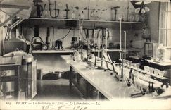 VINTAGE POSTCARD Vichy Pastillerie De I' State the laboratory