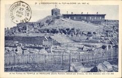 CPA L'Observatoire Du Puy De Dome