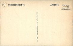 VINTAGE POSTCARD Touquet Paris Beach Golf course