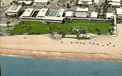 MODERN CARD The Colonnades Beach Hotel Florida Golf