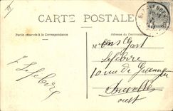 VINTAGE POSTCARD Evian Les Bains the Country cottage Of the Golf And Tennis