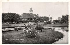 VINTAGE POSTCARD Vichy Golf House