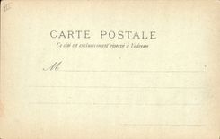 Transporte marítimo de la feria de mundo del barco de París de la POSTAL de la VENDIMIA 1900