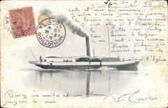CPA Bateau 