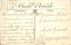 CPA Bateau Paquebot en pleine Mer Marseille