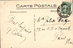 CPA Bateau Paquebot Calais La gare maritime 