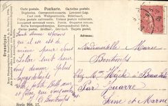 CPA Fantaisie Prenom Marie