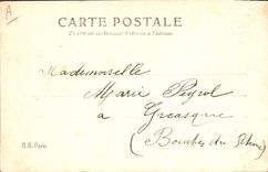CPA Fantaisie Prenom Marie
