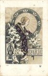 CPA Fantaisie Prenom Marie 