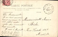 CPA Fantaisie Prenom Marie