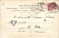 CPA Fantaisie Prenom Jeanne Enfant 