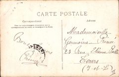 CPA Fantaisie Prenom Germaine 