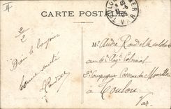 VINTAGE POSTCARD Fantasy First name Andre