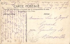 CPA Fantaisie Prenom Leon
