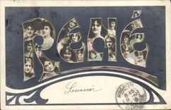 VINTAGE POSTCARD Fantasy Rene First name