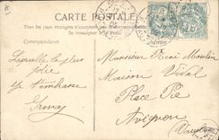 VINTAGE POSTCARD Fantasy Rene First name