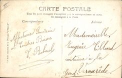 CPA Fantaisie Prenom Eugenie