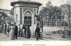 CPA Marseille Jardin zoologique Elephant