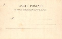 VINTAGE POSTCARD Paris Botanical garden the swans Children