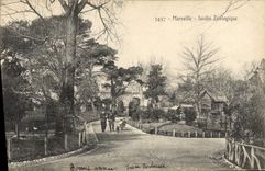 CPA Marseille Jardin zoologique