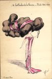 CPA Fantaisie Illustrateur Femme Les chichis de la femme Mode 1909 1910 