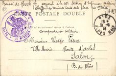 CPA Fantaisie Illustrateur Casimir Raymond Menton Vue panoramique