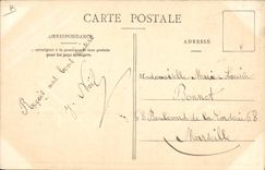 CPA Fantaisie Illustrateur Casimir Raymond Toulon et sa rade