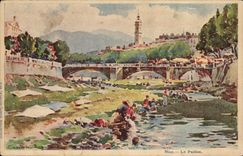 CPA Fantaisie Illustrateur Casimir Raymond Nice Le Paillon 