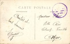 VINTAGE POSTCARD Militaria Prisoners of war Together of a camp