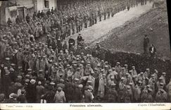 CPA Militaria Prisonniers allemands 