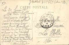 CPA Militaria Prisonniers allemands a Reims 