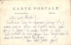 VINTAGE POSTCARD Militaria Camp of Coetquidam Cooks German prisoners