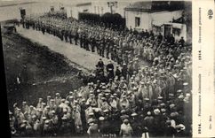 CPA Militaria Prisonniers allemands
