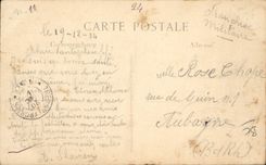 CPA Militaria Prisonniers allemands a Reims 