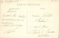 CPA Militaria Prisonniers allemands travaillant aux environs de Rennes 