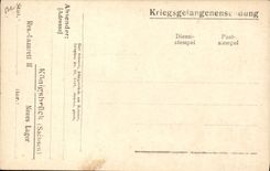 Real photo Militaria Camp Konigsbruck Sachsen