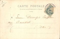 CPA Folklore Scene catalane Le flirt 