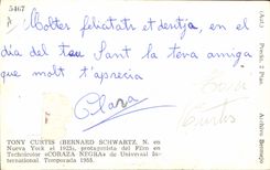 CPM Cinema Tony Curtis 