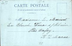 VINTAGE POSTCARD Versailles Facade Dimensions Park the orangery