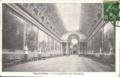 CPA Versailles La Galerie Des Batailles