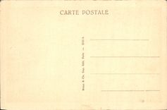 VINTAGE POSTCARD Versailles Room To be slept Of Louis XV