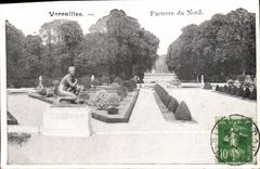 VINTAGE POSTCARD Versailles Floor Of North