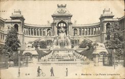 CPA Marseille Le Palais Longchamp