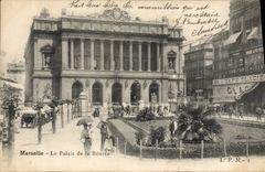 CPA Marseille Le Palais De La Bourse