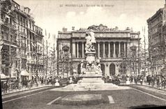 CPA Marseille Square De La Bourse