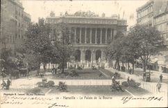 CPA Marseille Le palais De La Bourse