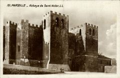 CPA Marseille Abbaye De Saint Victor